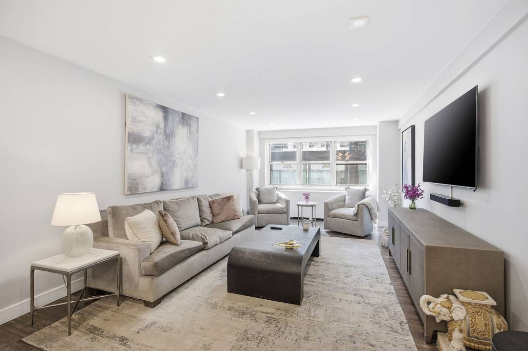 Welcome to Residence 4K at The Hawthorne, a meticulously gut renovated true 2 bed 2 bath corner unit featuring high end finishes, thoughtful design, and exceptional functionality.