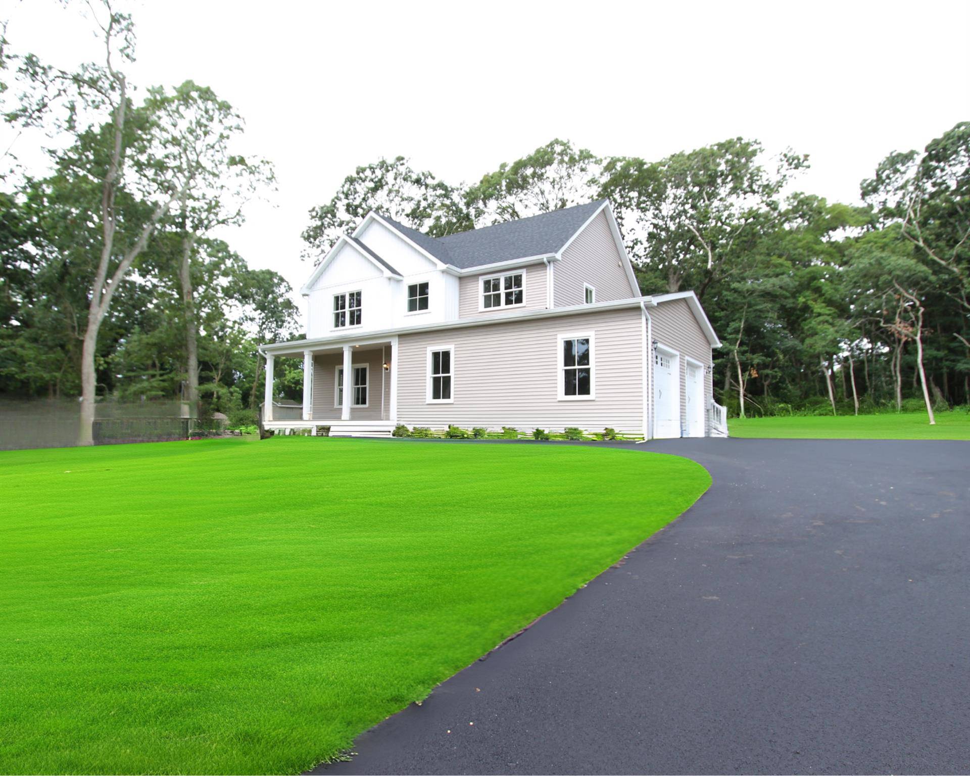 This is your opportunity to own a brand new home on over an acre at the end of a private cul de sac !