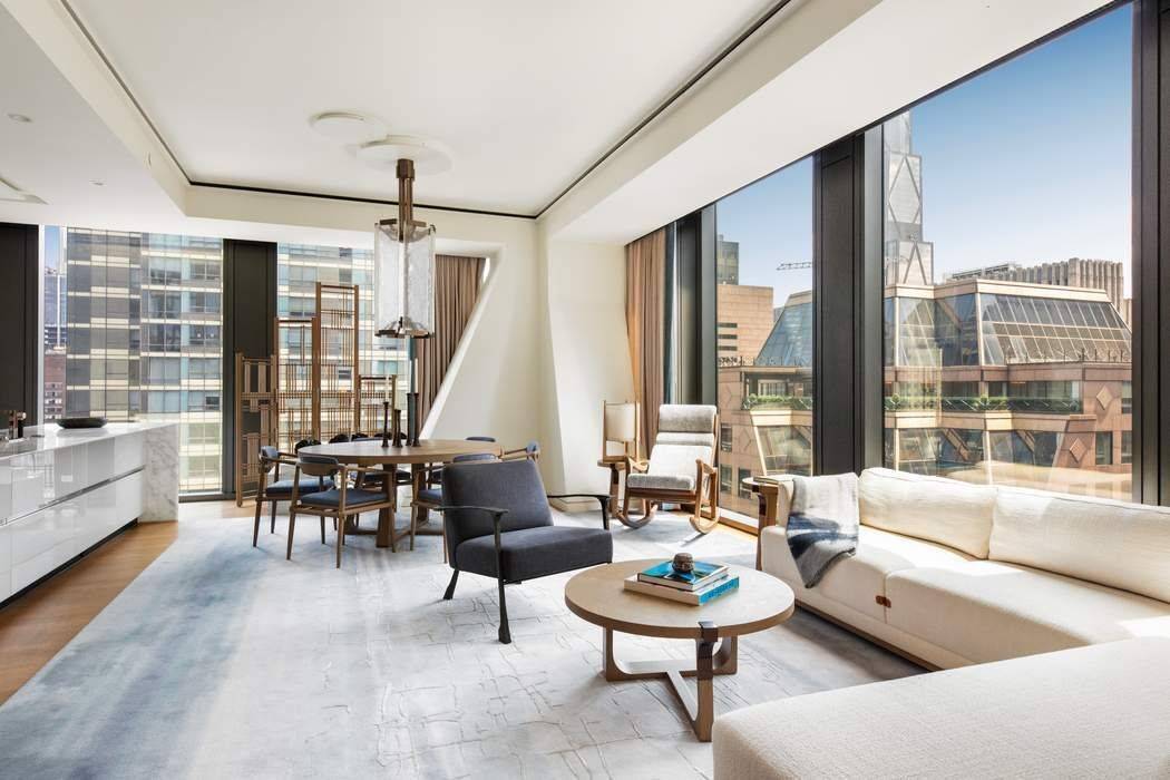 Rare Opportunity at 53 West 53 Customizable Luxury Half Floor Residence This exceptional half floor residence at the iconic 53 West 53 presents a rare and remarkable opportunity.