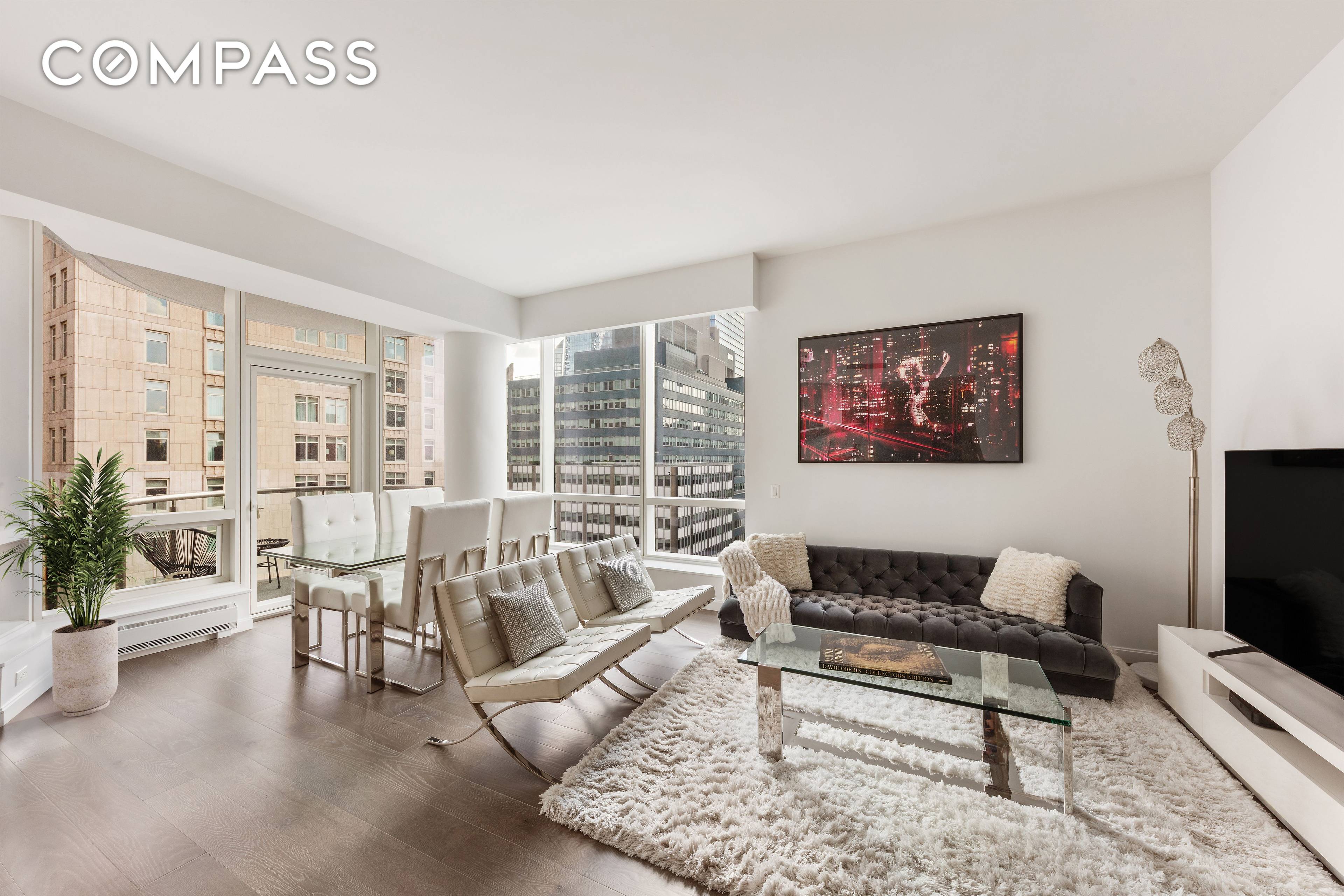 Full Floor 2 BR Tribeca Residence Welcome to Residence 14A at 19 Park Place a full floor 2 bedroom, 2 bathroom home elevated above the city with panoramic northern and ...