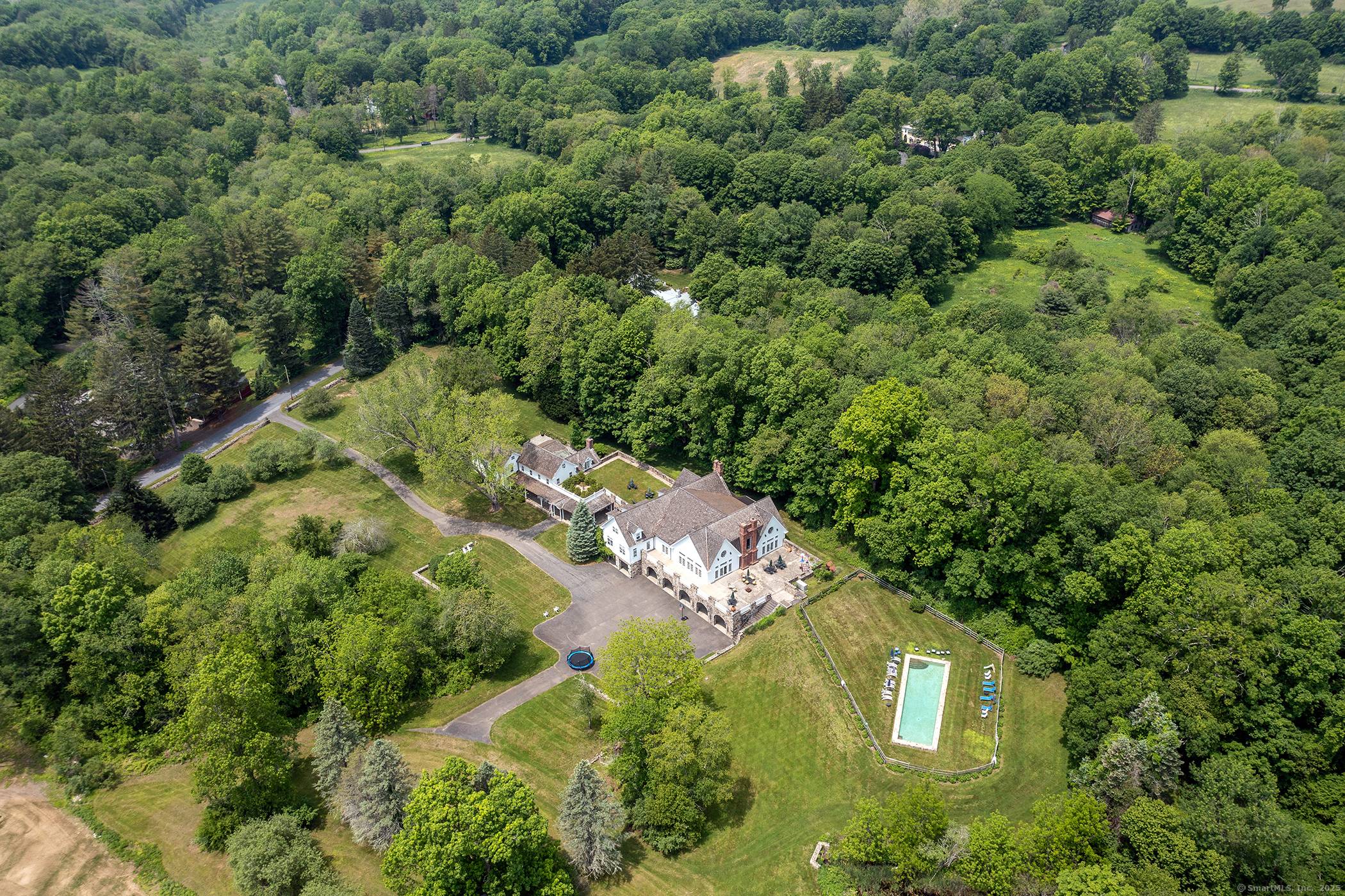 Major estate with the highest standards of construction located within the Sunny Ridge historic district.