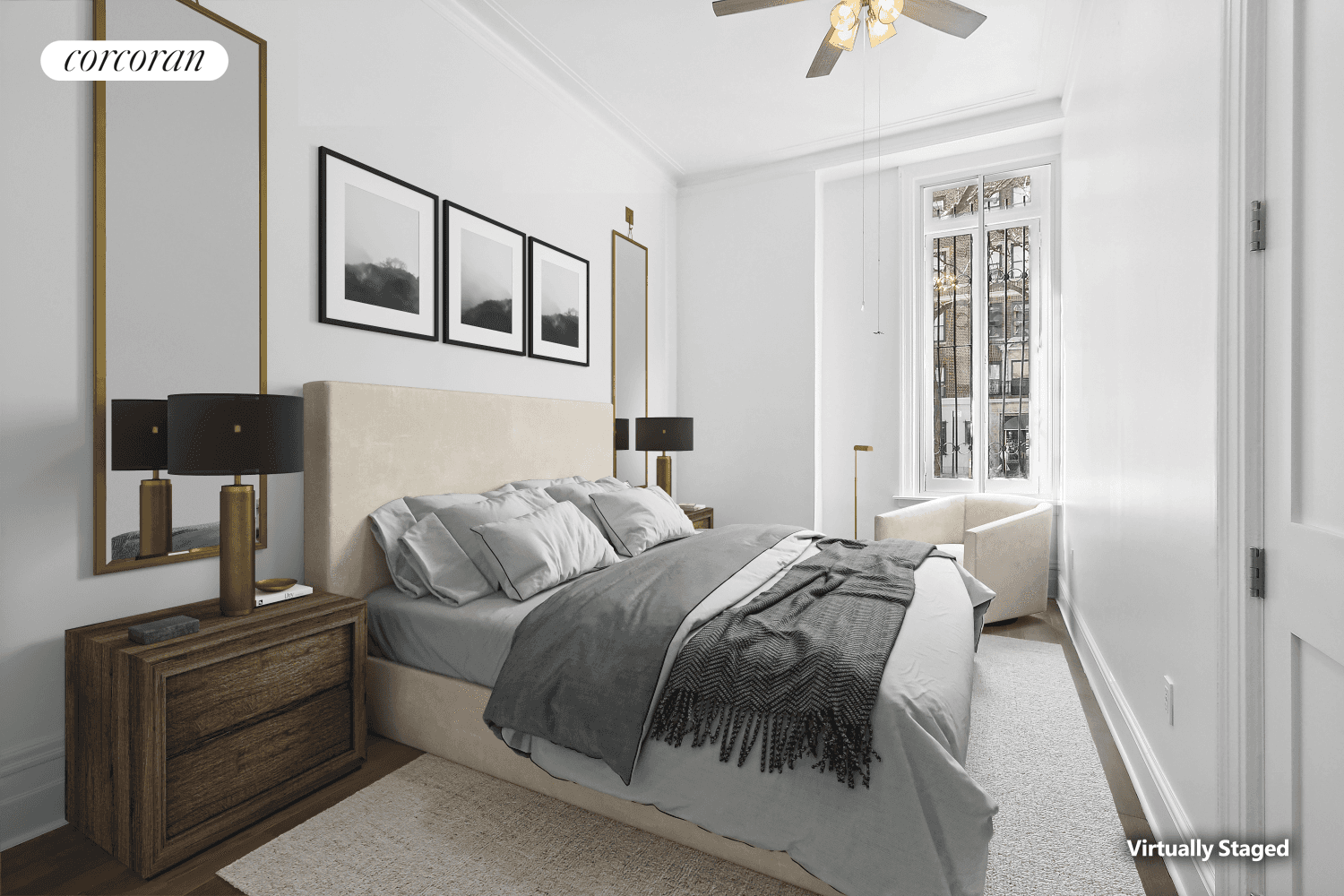 Newly renovated 2 bedroom with W D in unit and awe inspiring 11'4 ceilings.