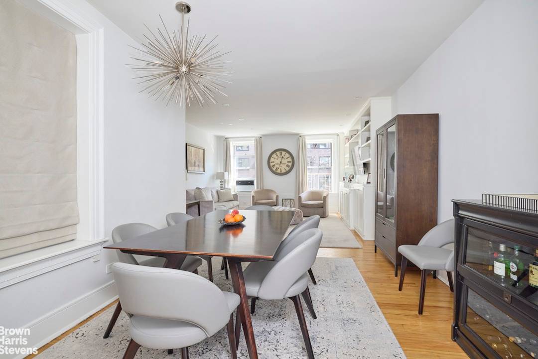 This true three bedroom two bathroom pre war apartment with high ceilings and hardwood floors is located in the heart of Carnegie Hill.