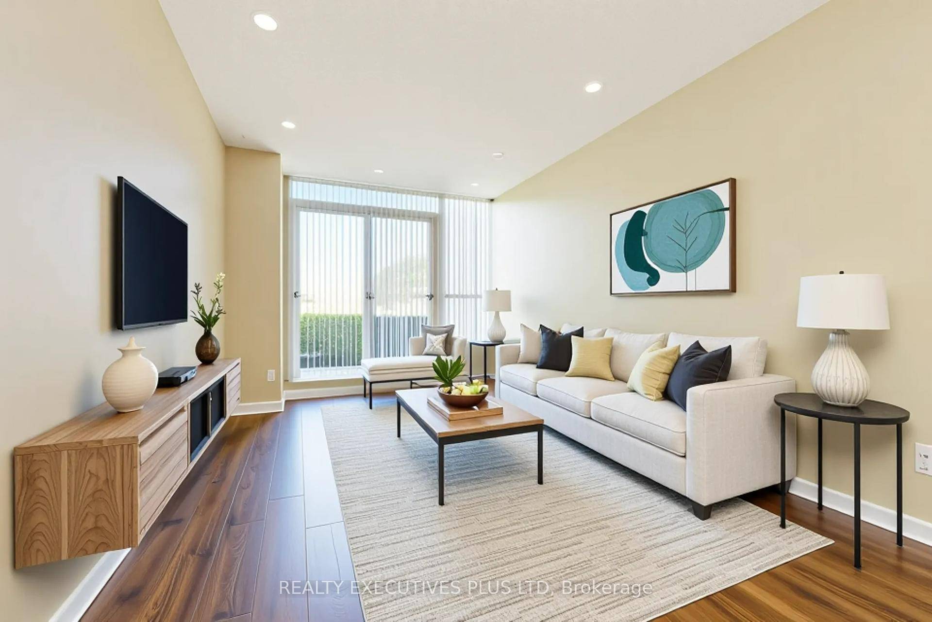 Updated Ground Floor 1 1 with over 650 SqFt plus your own Walk Out Garden Terrace !