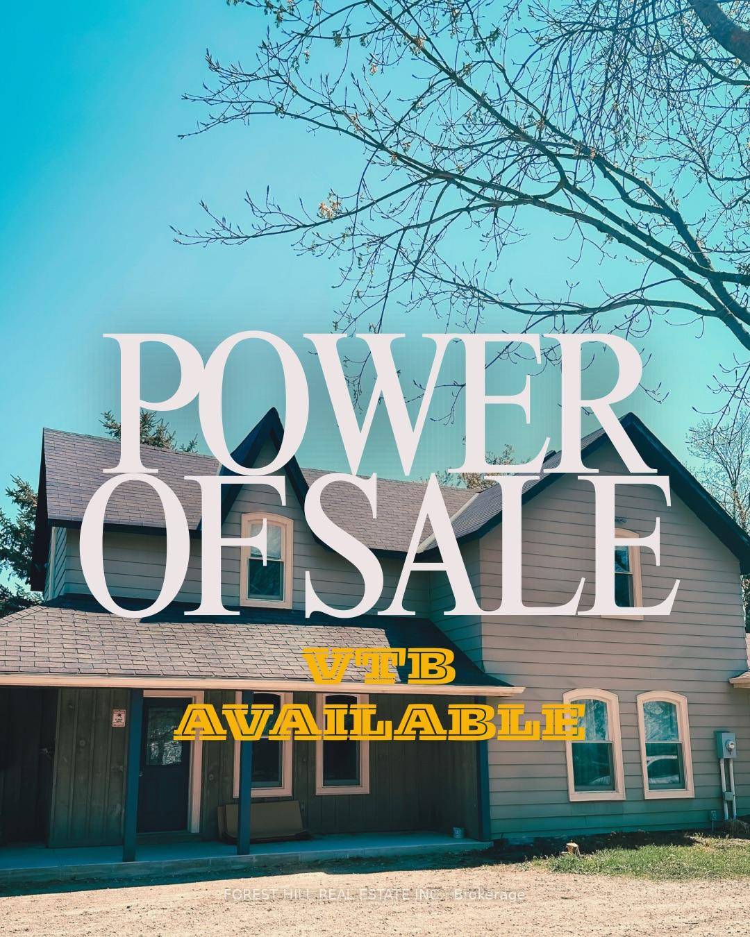 Rare POWER of SALE opportunity !