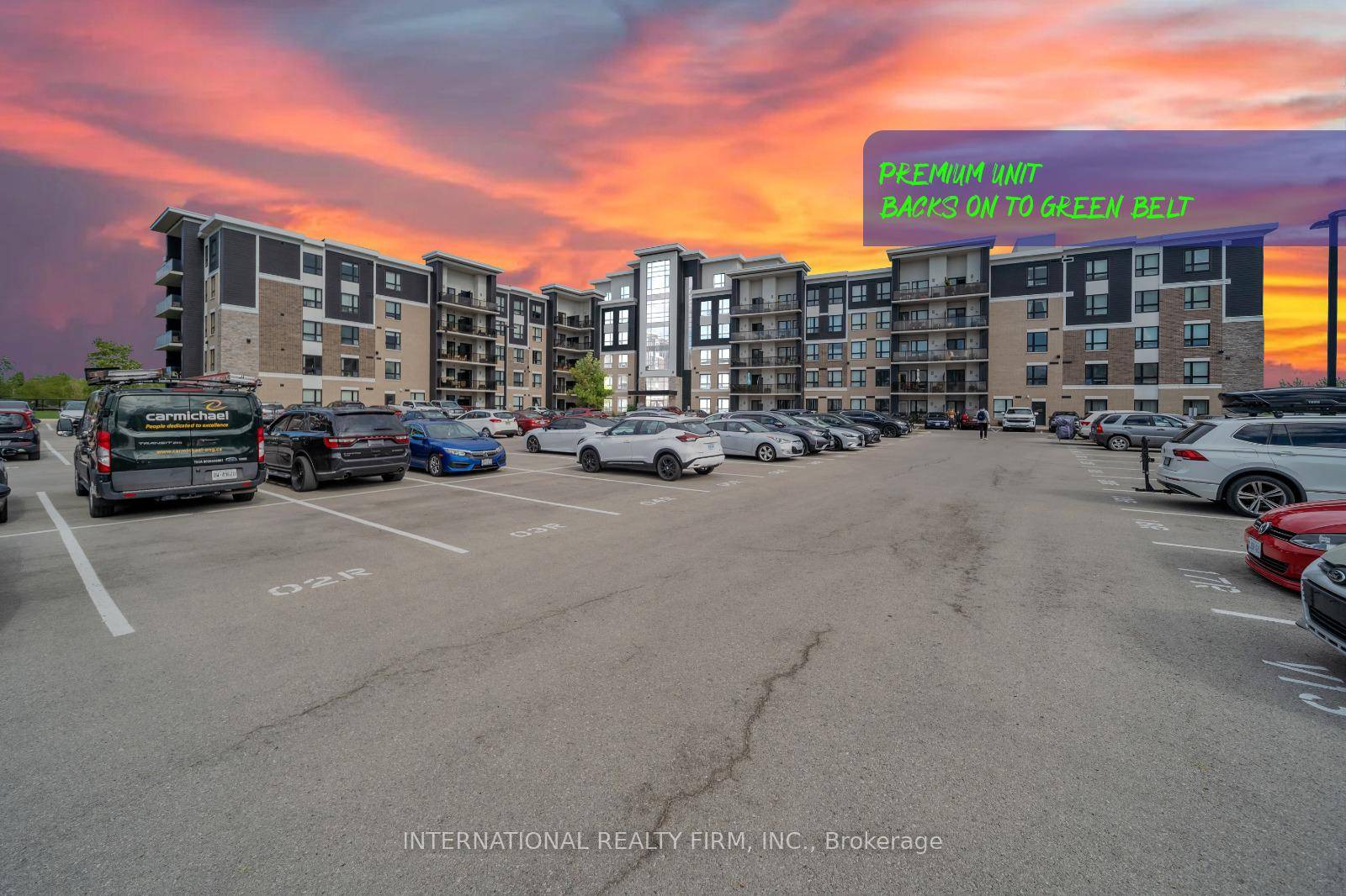 Discover this inviting one bedroom apartment featuring a bright family room with a walk out to a private balcony, where a premium was paid for its beautiful and serene view ...