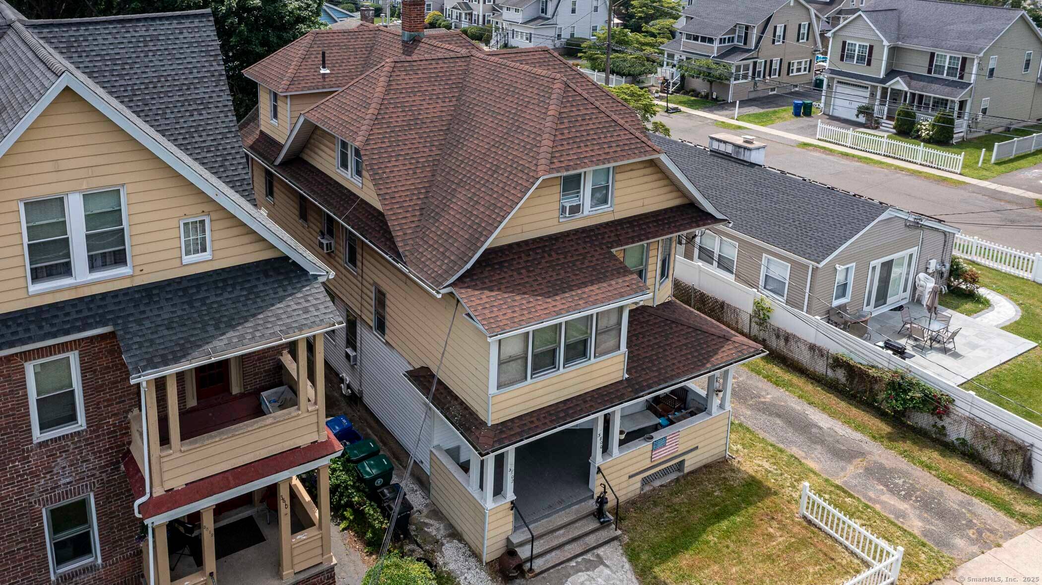 Perfectly situated in the vibrant heart of downtown Stratford, this exceptional three family home blends contemporary upgrades with unmatched convenience, just steps from the bustling town center.