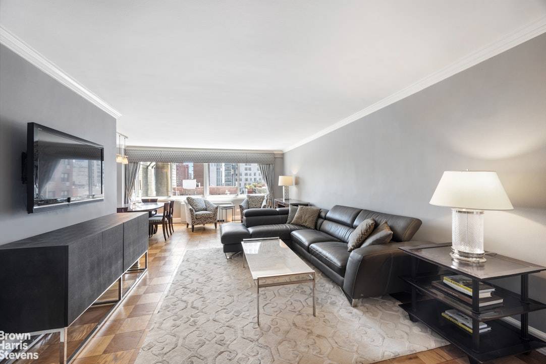 Bright amp ; Spacious One Bedroom with Panoramic City Views and Exceptional Storage Welcome io Residence 9A, a sun filled and sophisticated one bedroom home perched high above the Upper ...