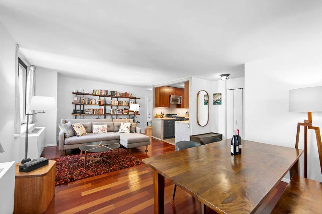 Discover your peaceful oasis in this charming 2 bedroom, 2 bathroom home at The Tribeca, a full service condominium.