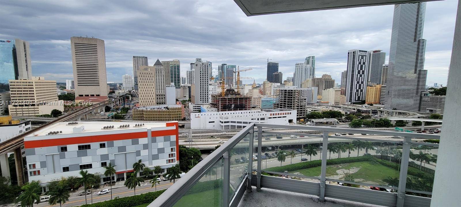 Stunning corner unit with breathtaking views from its wraparound balcony.