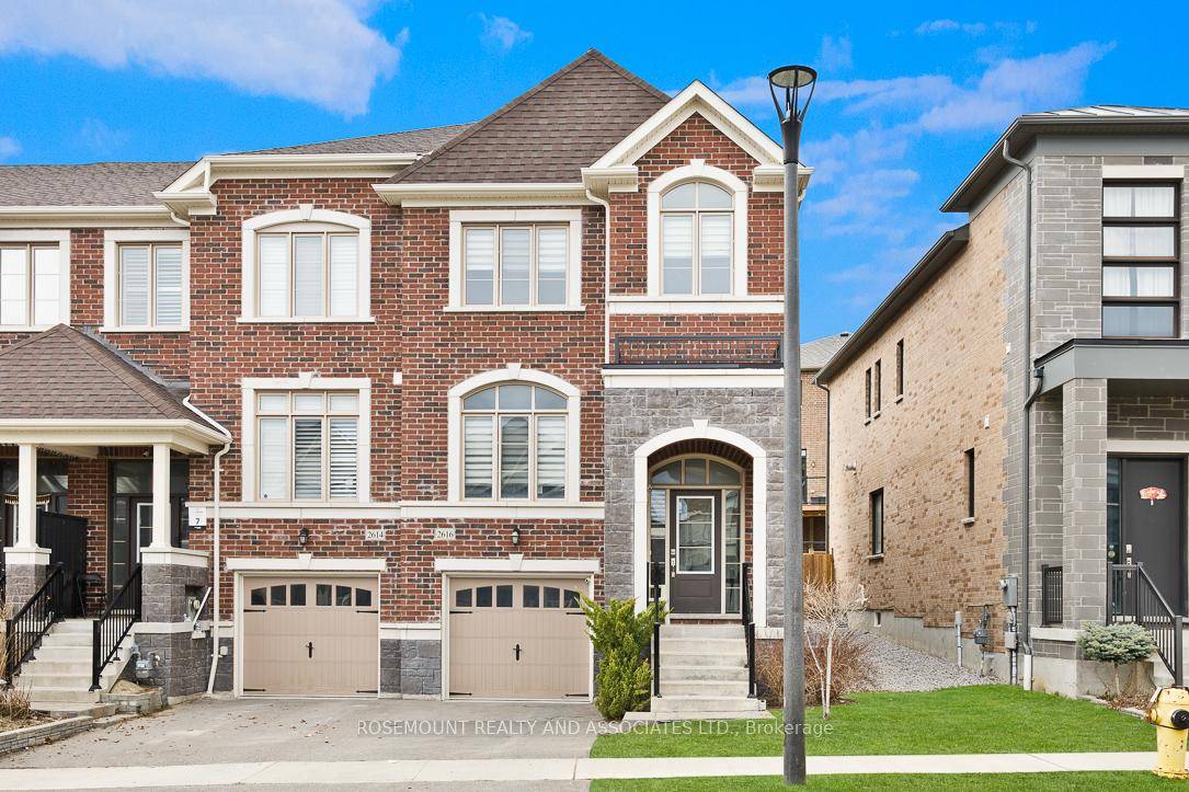 Step Into This Beautiful End Unit Townhome Nestled In A Thriving And Rapidly Growing Pickering Community.