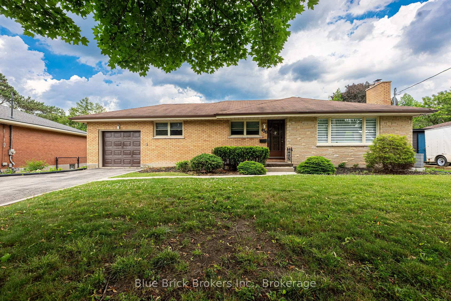 A detached bungalow with renovations and a separate side entrance presents a unique charm.