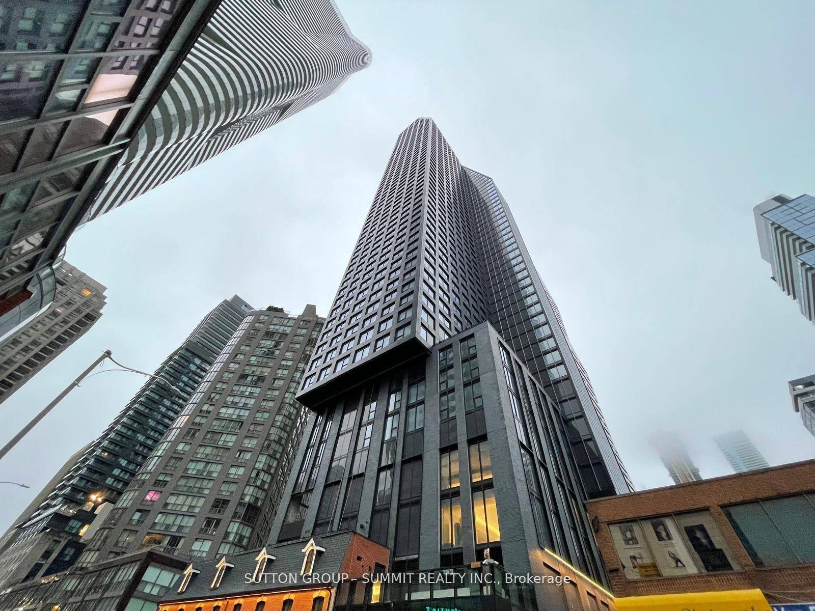 A brand New, Never been Lived In, upscale, hassle free living with East facing 2 bedroom, 2 bathroom condo at 8 Wellesley St W.