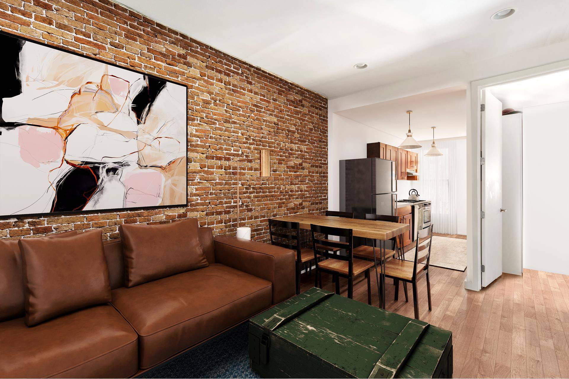 330 Gates Avenue is a spacious three family townhouse spanning approximately 3, 550 square feet on one of the most desirable blocks at the Clinton Hill Bed Stuy border.