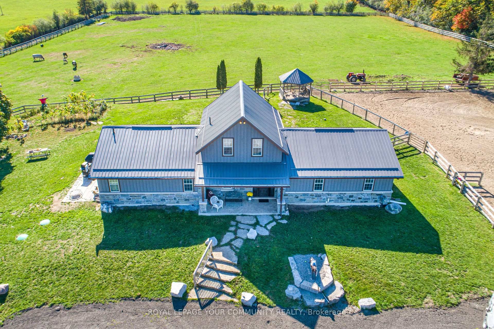 Welcome to this beautifully updated century home nestled on just over 7 picturesque acres, offering the perfect blend of rustic charm and modern convenience.