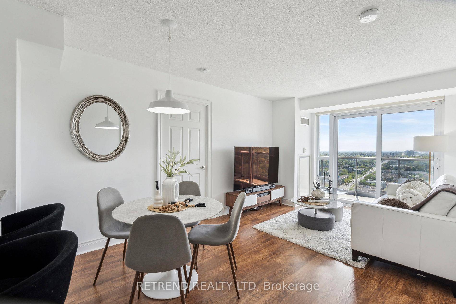 Welcome to this stunning 2 bed, 2 bath unit in the prestigious Meridian Condos by Tridel.