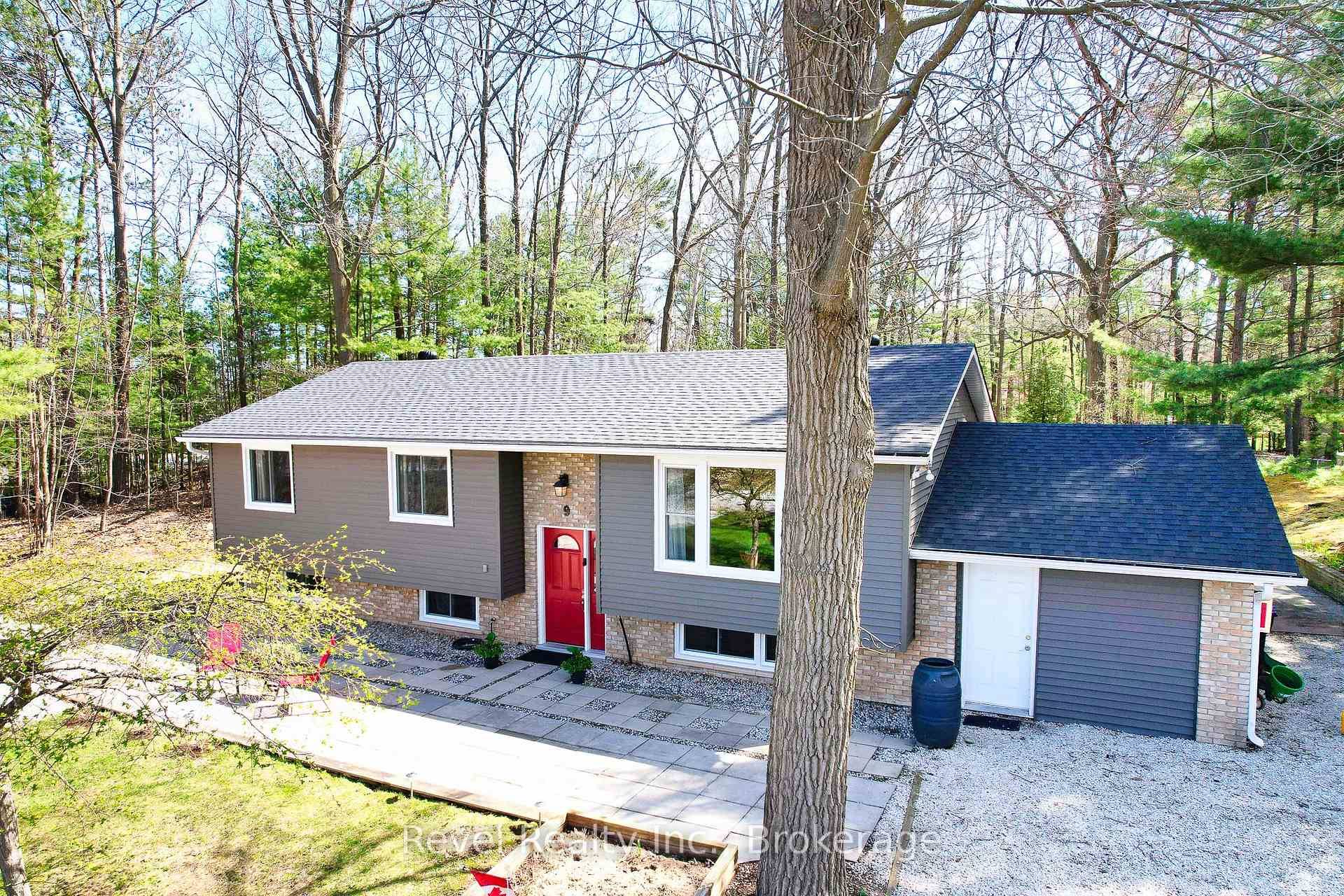 A Private Oasis in West Wasaga Beach 85 x 190 Ft Lot Backing Onto Greenspace.