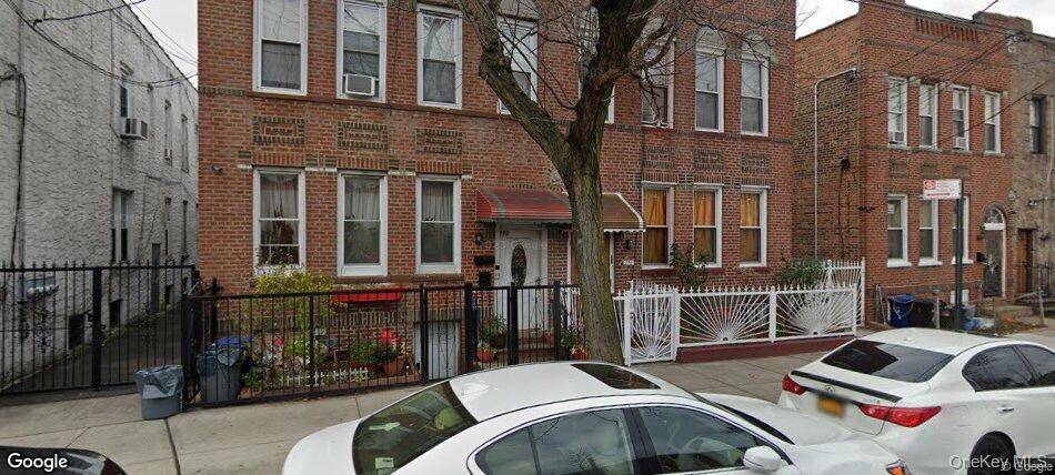 Great investment semi attached brick property in the East New York section of Brooklyn, features two bedrooms on the first floor with Lr, kitchen and bath.
