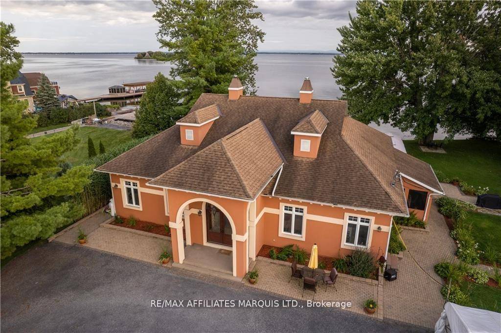 With unobstructed, breathtaking views of the Adirondacks, this property that's sits along the St.