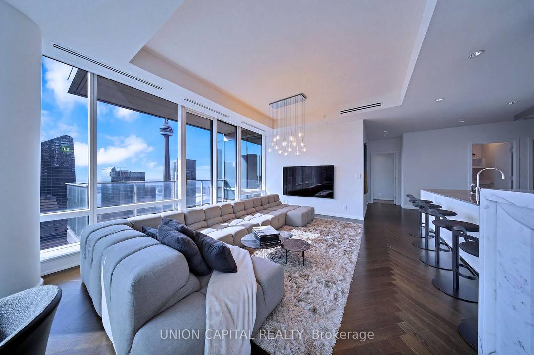 Perched high above the iconic Shangri La Hotel Toronto within the exclusive Private Estates collection, this spectacular South East corner residence offers an elevated living experience in one of downtown ...