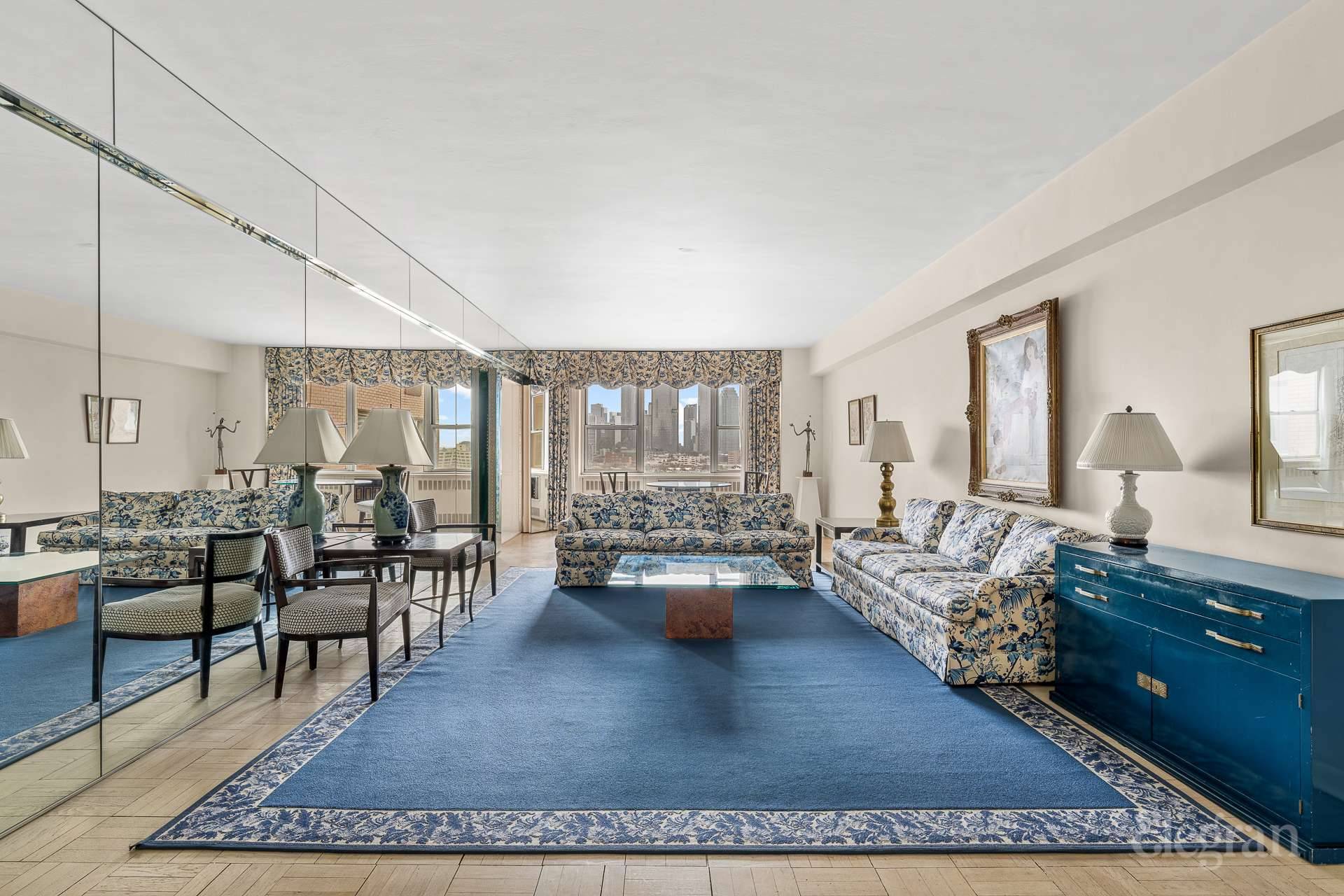Wake up to a breathtaking sunrise over the East River, with this expansive two bedroom !