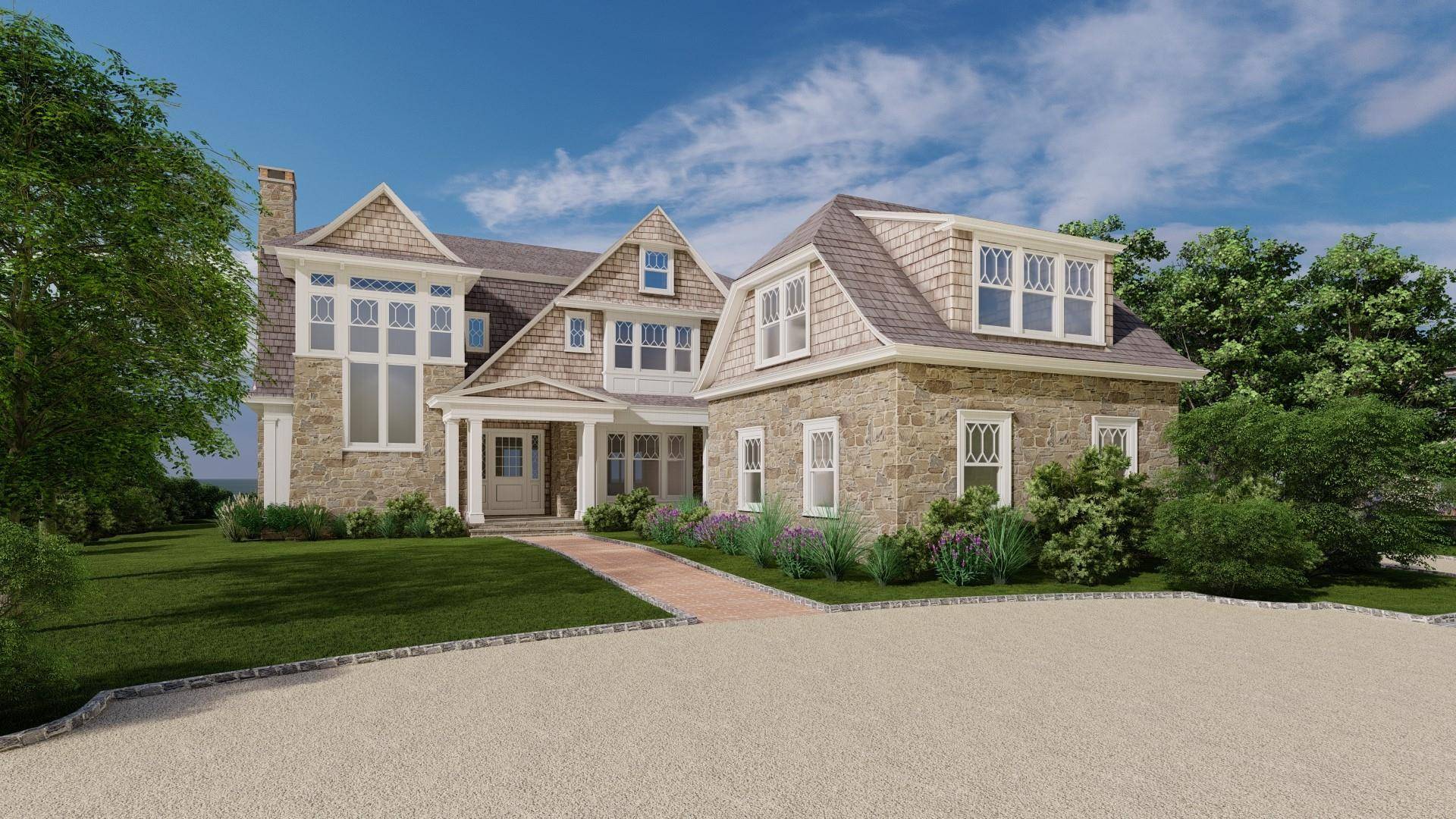 STUNNING NEW CONSTRUCTION Designed by internationally acclaimed Greenwich CT based architect Douglas Vanderhorn.