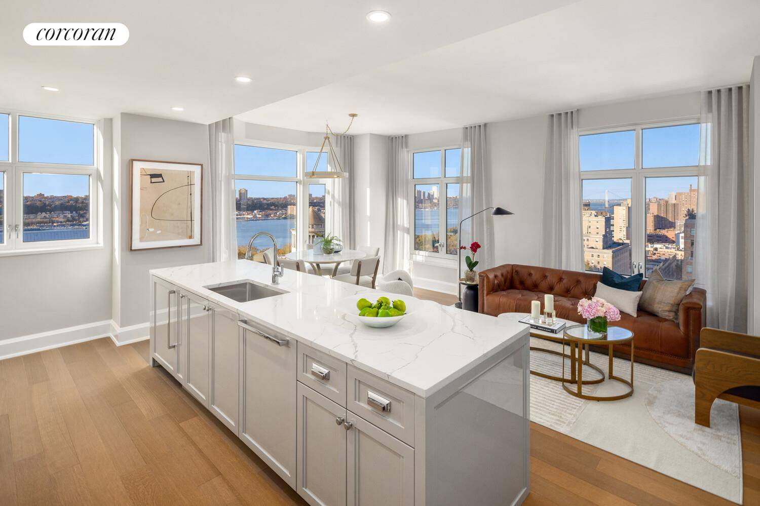 Now Offering 2 Years of Sponsor Paid Common Charges at Claremont Hall IMMEDIATE OCCUPANCY Residence 15F is a 1, 577 square foot three bedroom, three bathroom home situated on Claremont ...