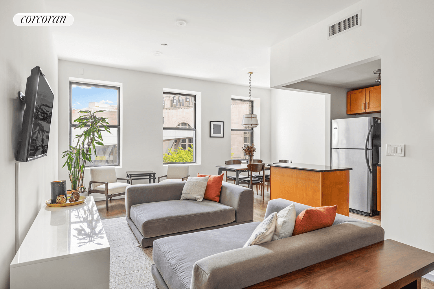 Welcome to 560 State Street, Apartment 3B, a 2 bedroom 1.