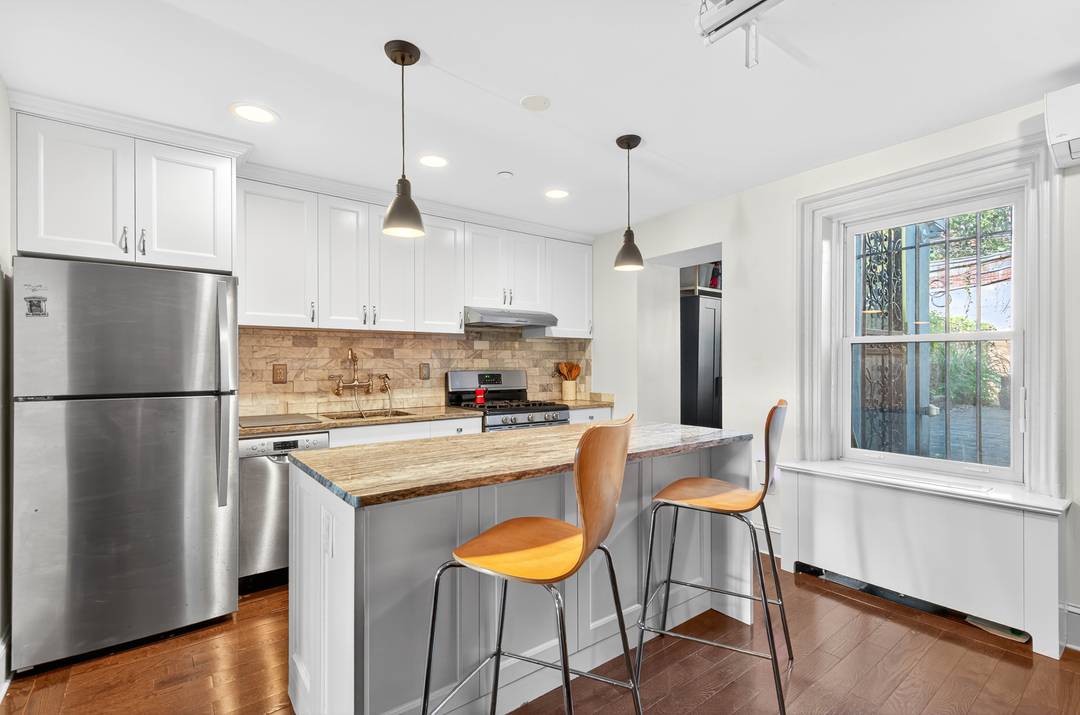 Move In Ready Investment Property, Three Family Brownstone in the Heart of Bed Stuy Perfectly positioned on a picturesque tree lined block between Nostrand and Bedford Avenue, this move in ...