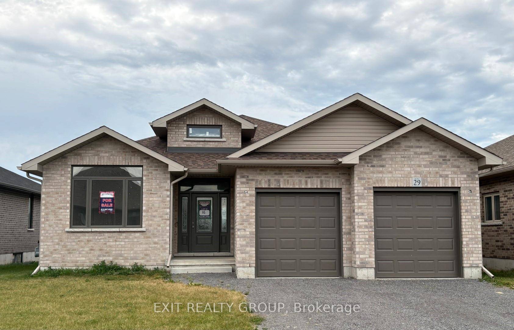 Step into a brand new bungalow from award winning Staikos Homes in Caniff Mill Estates, Belleville.