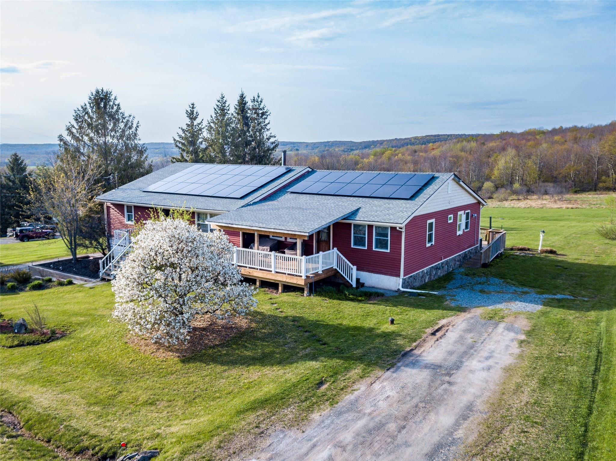 Country ranch home situated on 3.