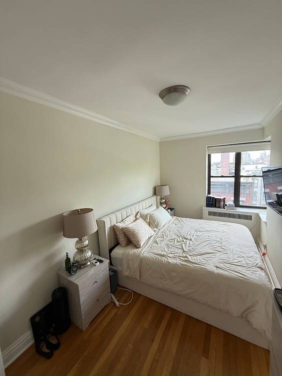 Bright Top Floor Big Corner 1 Bedroom in Full Service West Village Building Available for a 9 10 month sublet at 10 Downing Street, a sought after full service doorman ...