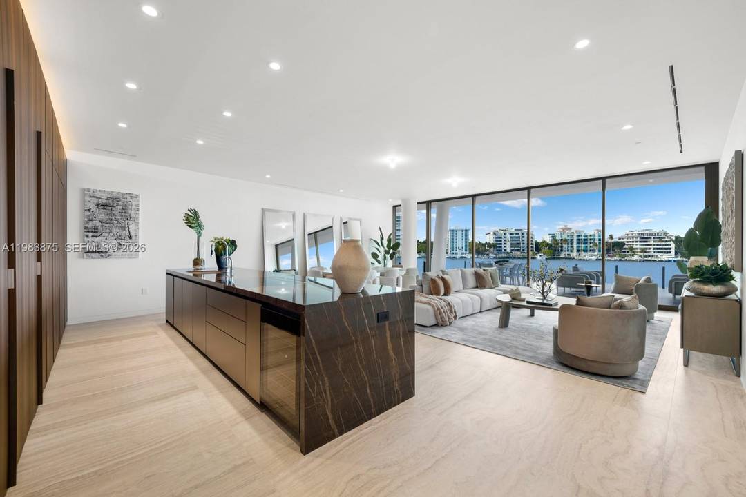 Brand New Construction in Coconut Grove on the exclusive 20 acre gated Grove Isle private island.