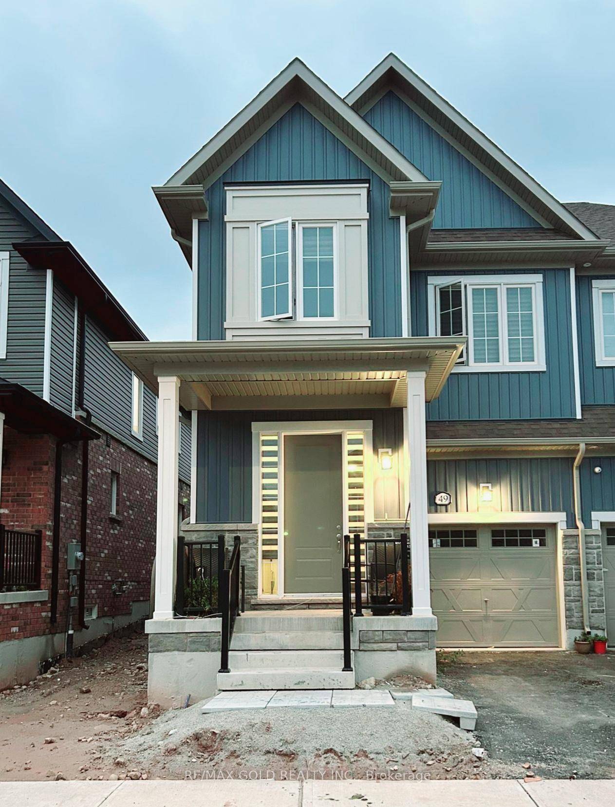 Enjoy living in this new semi detached home in Erin.
