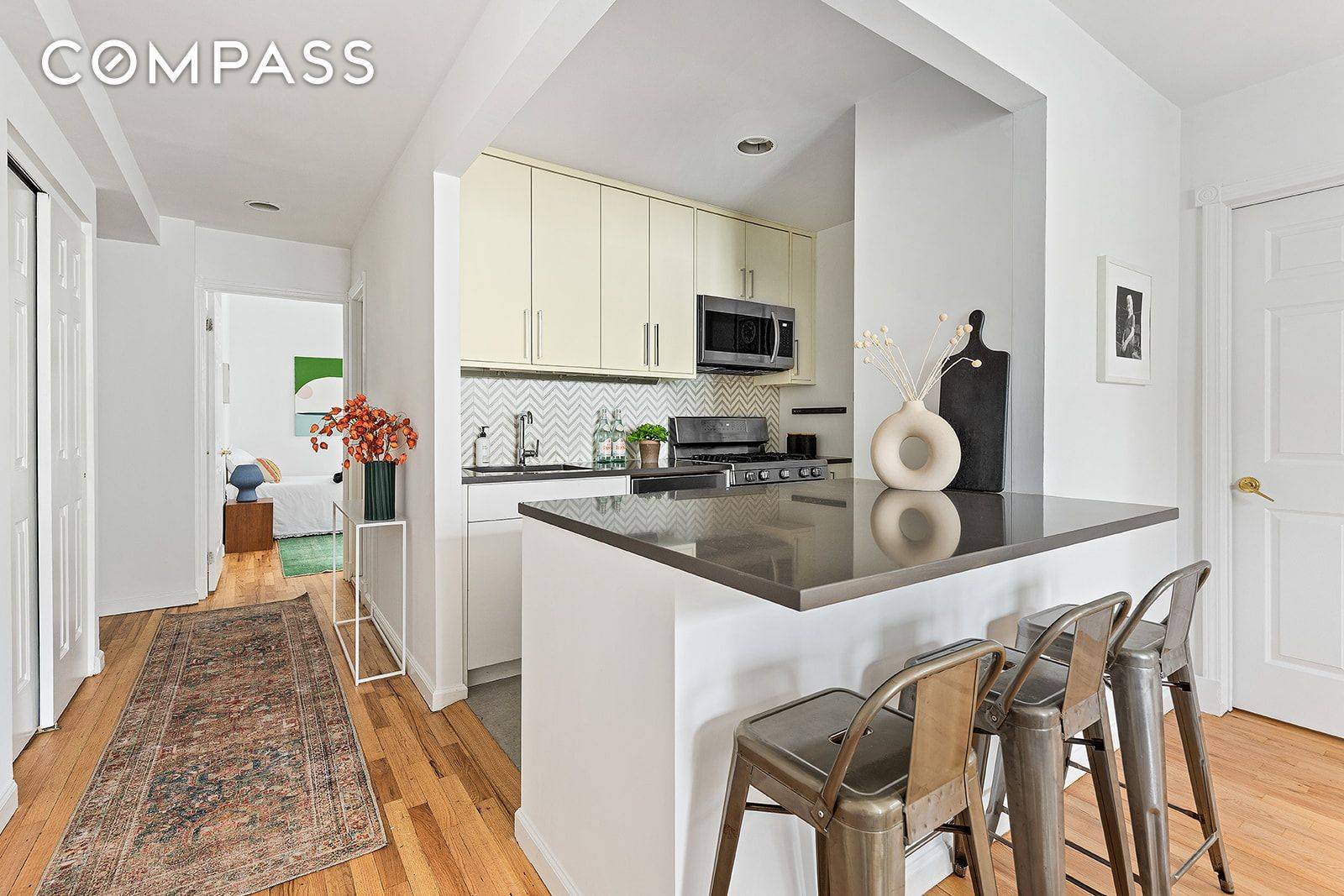 Sunlight, charm, and a prime Fort Greene location come together seamlessly in this beautifully maintained two bedroom at 147 South Oxford Street.