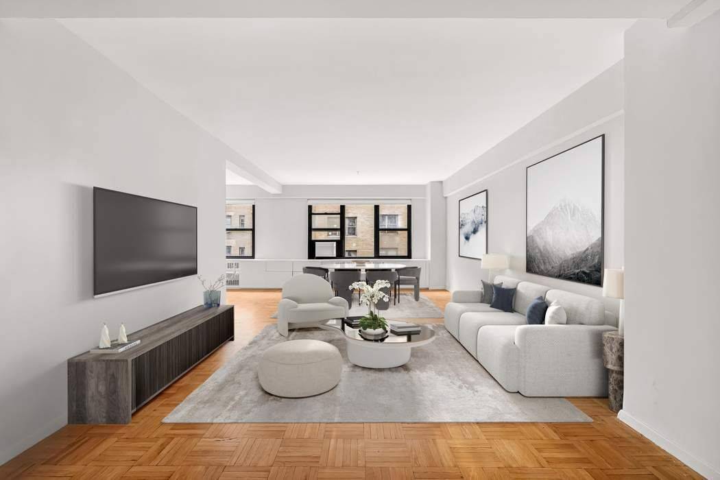 A very spacious, renovated 1 Bedroom, 1 Bath Condominium in a Full Service building located in the heart of Manhattan.