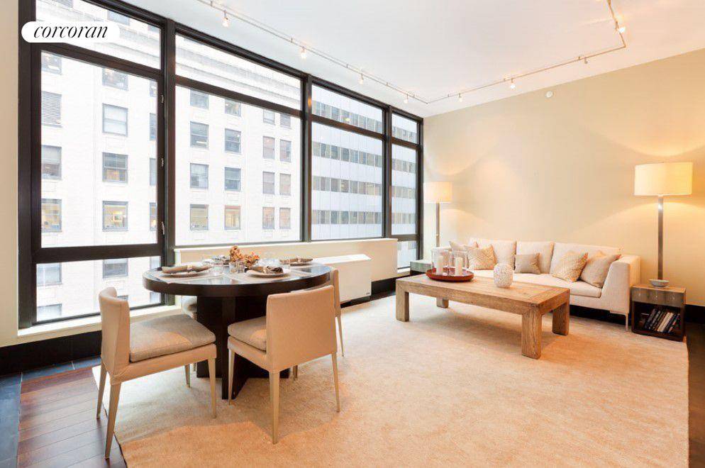 Coveted high floor A line 930SF 1 Bedroom, 1.