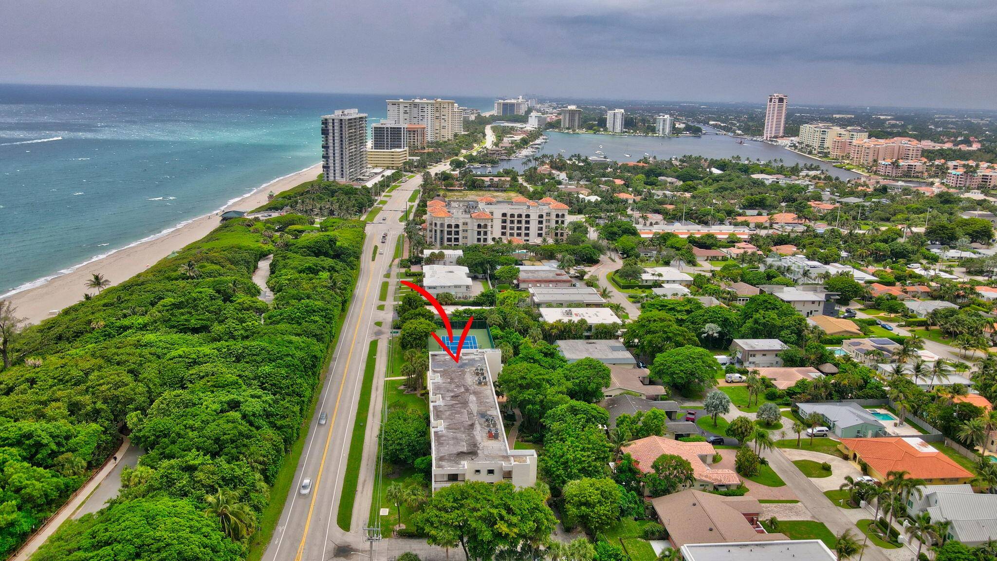 Experience South FLA coastal living at its finest in this boutique 16 unit building located on A1A, just steps from the beach in Boca Raton.