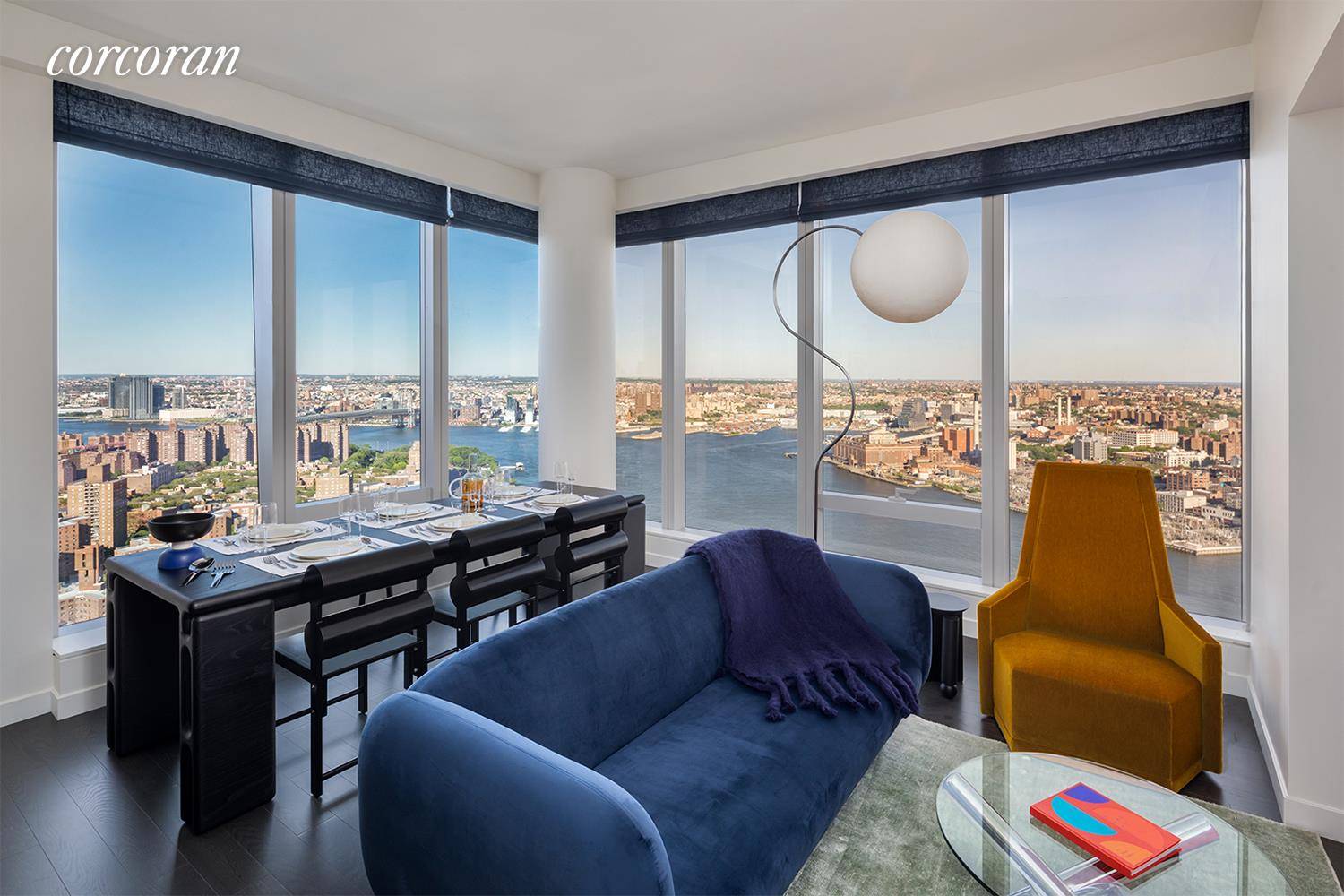 Virtual Tours of One Manhattan Square residences are available as well as limited in person showings, strictly by appointment only.