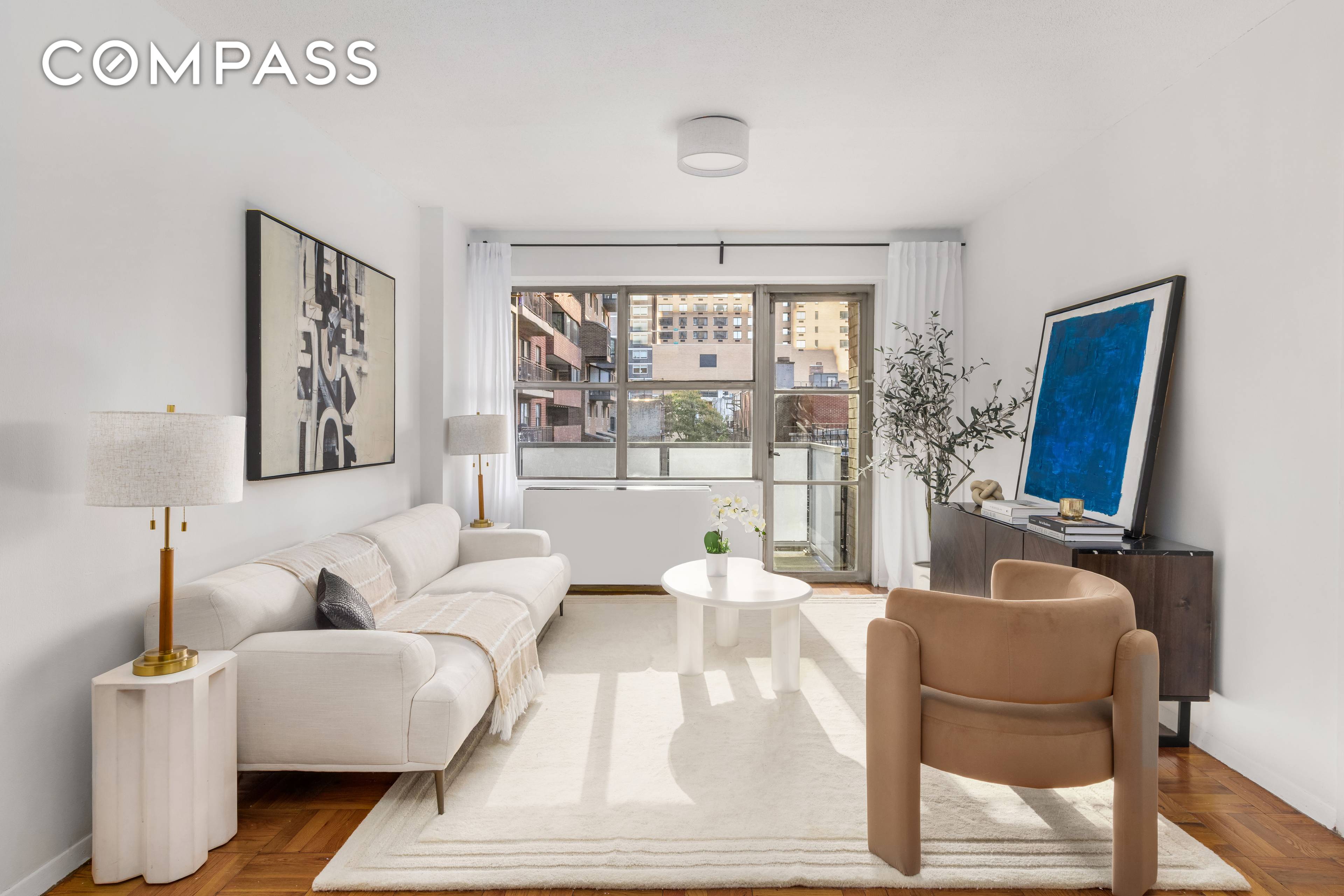 Low Maintenance, Quiet 1 Bedroom with Private Balcony at The Newbury !