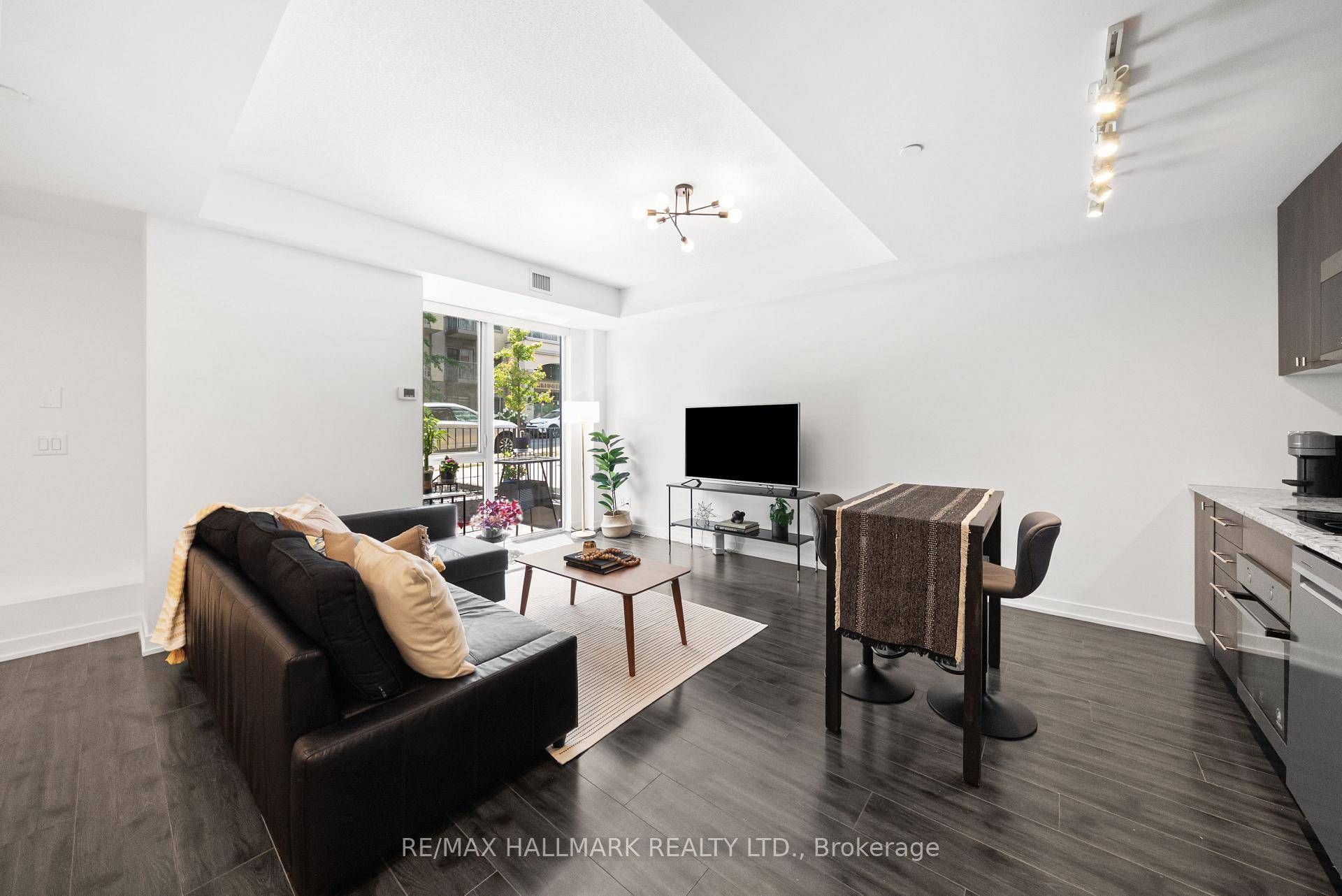 Step into easy living with this spacious and beautifully appointed 2 bedroom, 2 bathroom townhome, with parking and two storage lockers !