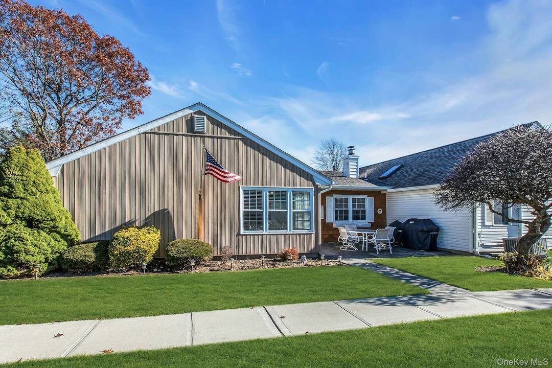 Welcome to This Nicely Updated One Level, Ranch Style Home in Sayville's Own, Vibrant and Highly Sought After, Sunrise Village 55 Gated Condominium Community.