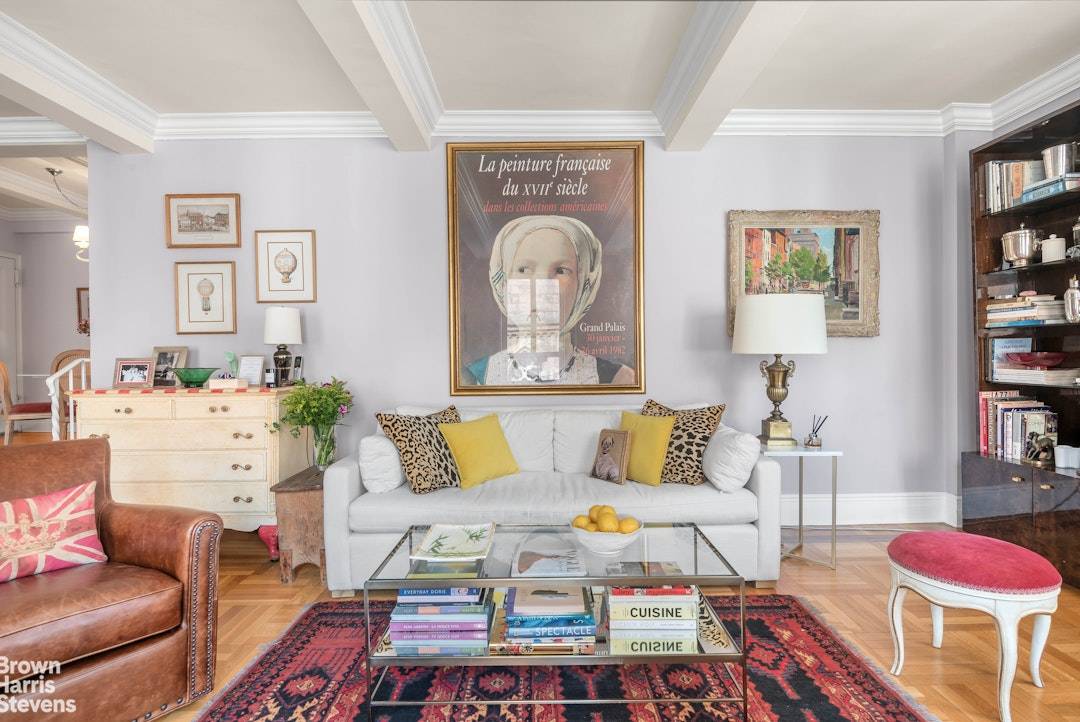 Views, light, space and style epitomize this ninth floor corner apartment at the art deco prewar full service cooperative Goodhue House.