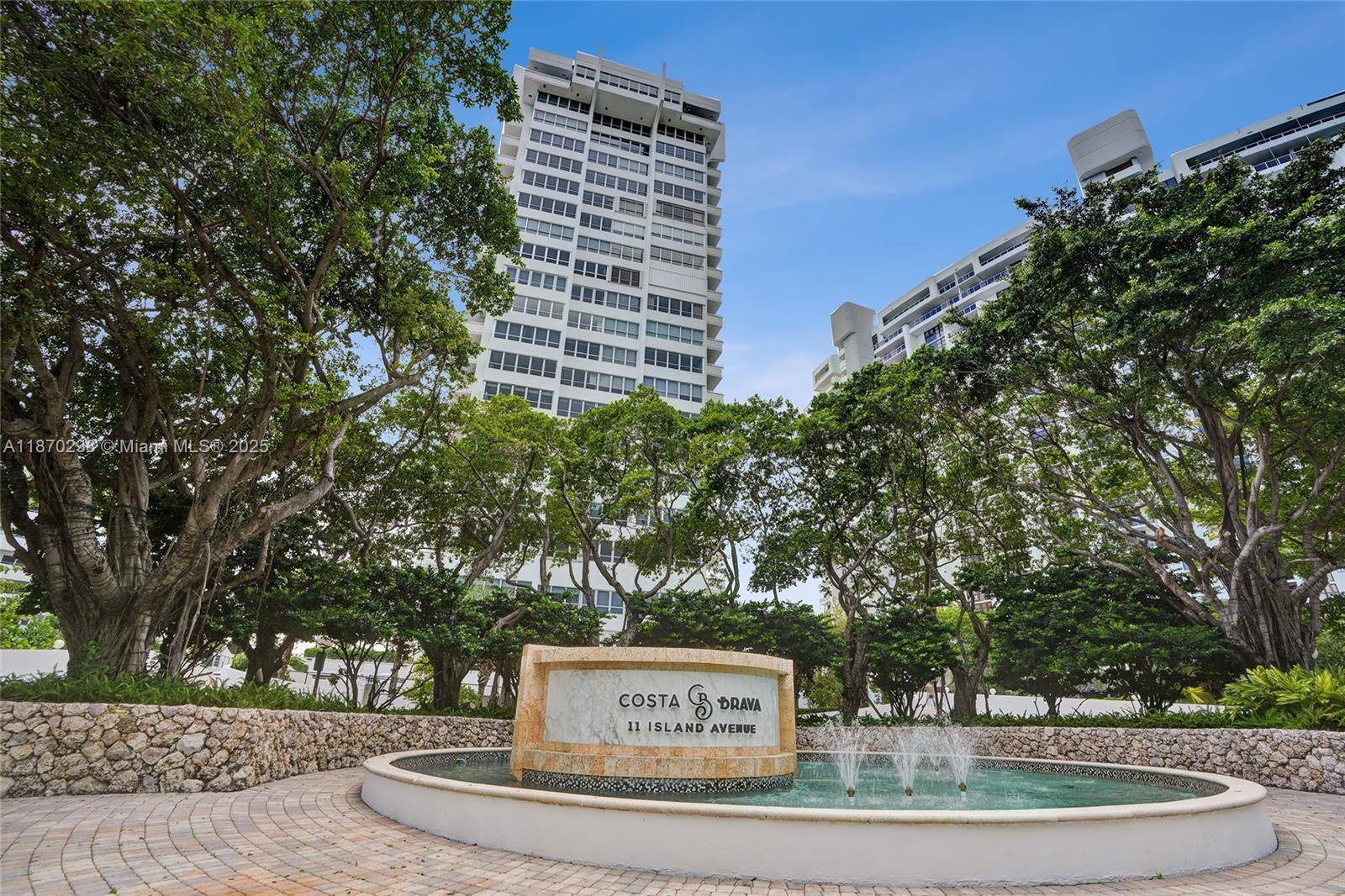 Beautiful 2 bedroom 2. 5 bath corner residence in the coveted Belle Isle neighborhood of South Beach.