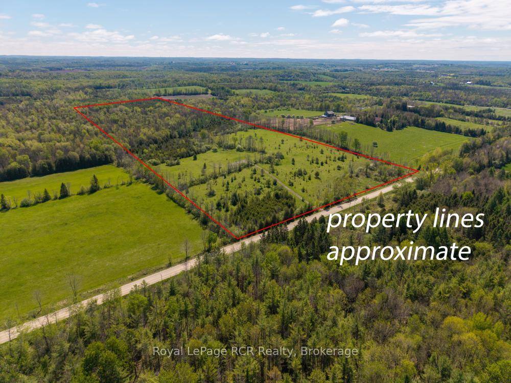 50 acres of beautiful countryside in the heart of West Grey, offering nearly 900 feet of frontage and plenty of great spots to build your dream home.