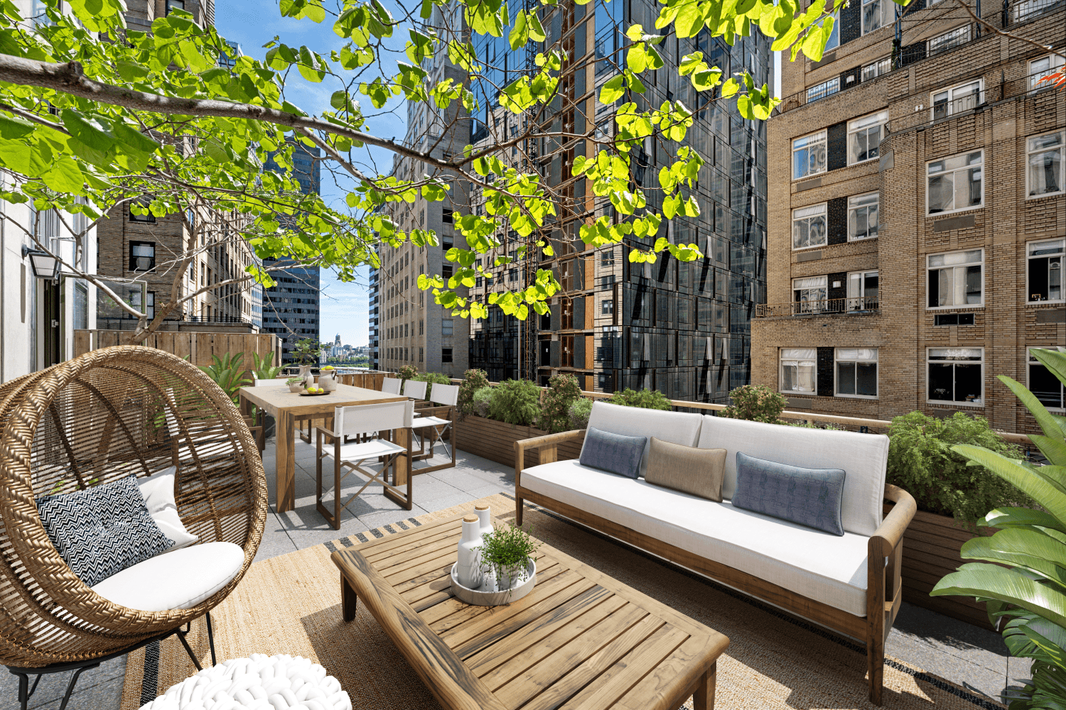 Sun Drenched One Bedroom with a Massive Terrace That Steals the Show !