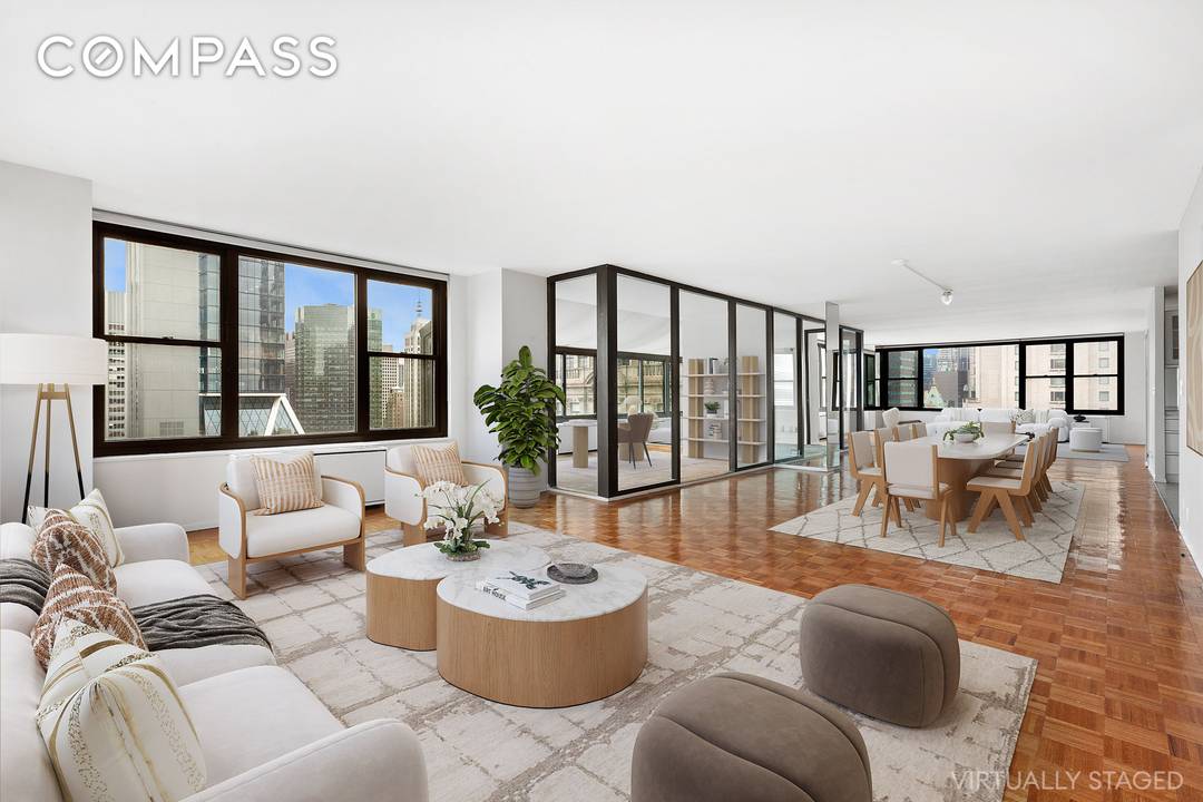 Get it ALL Space, Views, Light, Location, Elegance of the building.