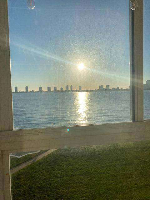 This beautifully decorated seasonal rental condo is situated on a slice of paradise.