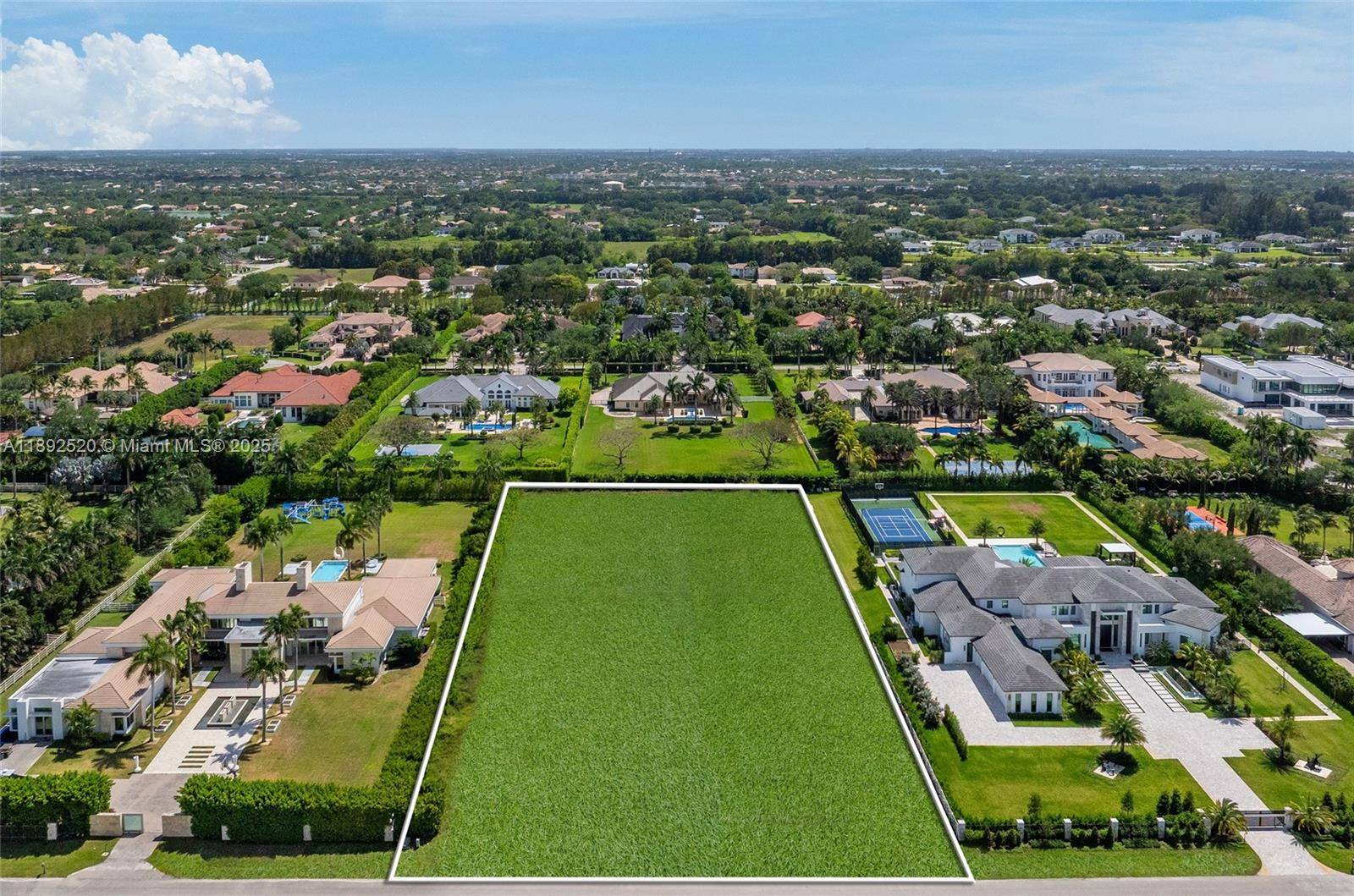 A rare opportunity to build your dream estate on this 2.