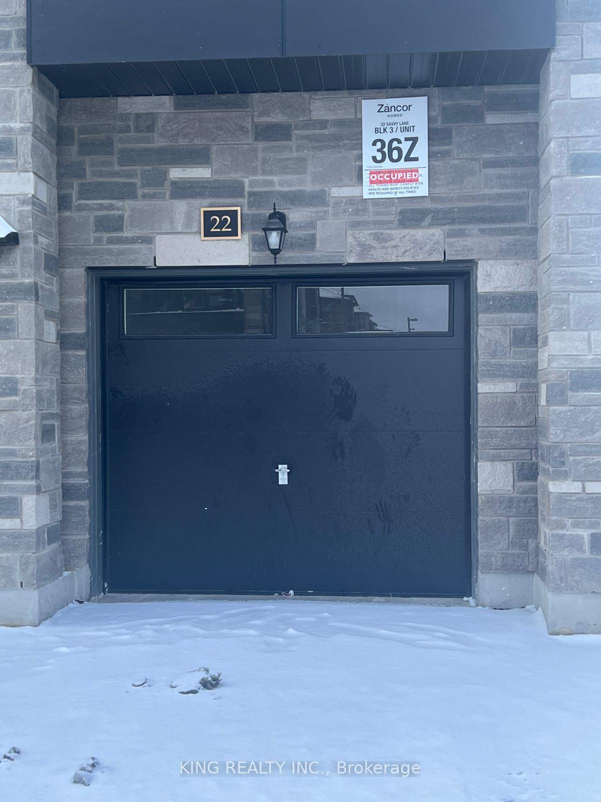 Brand new, never lived in townhouse featuring two bedrooms one with balcony and 1.